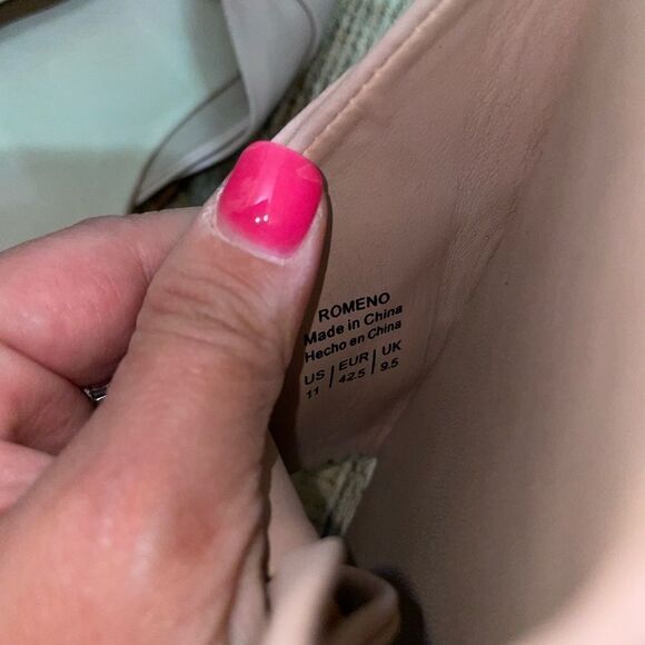 mix no 6 blush pink Romano slide sandals - Picture 6 of 11